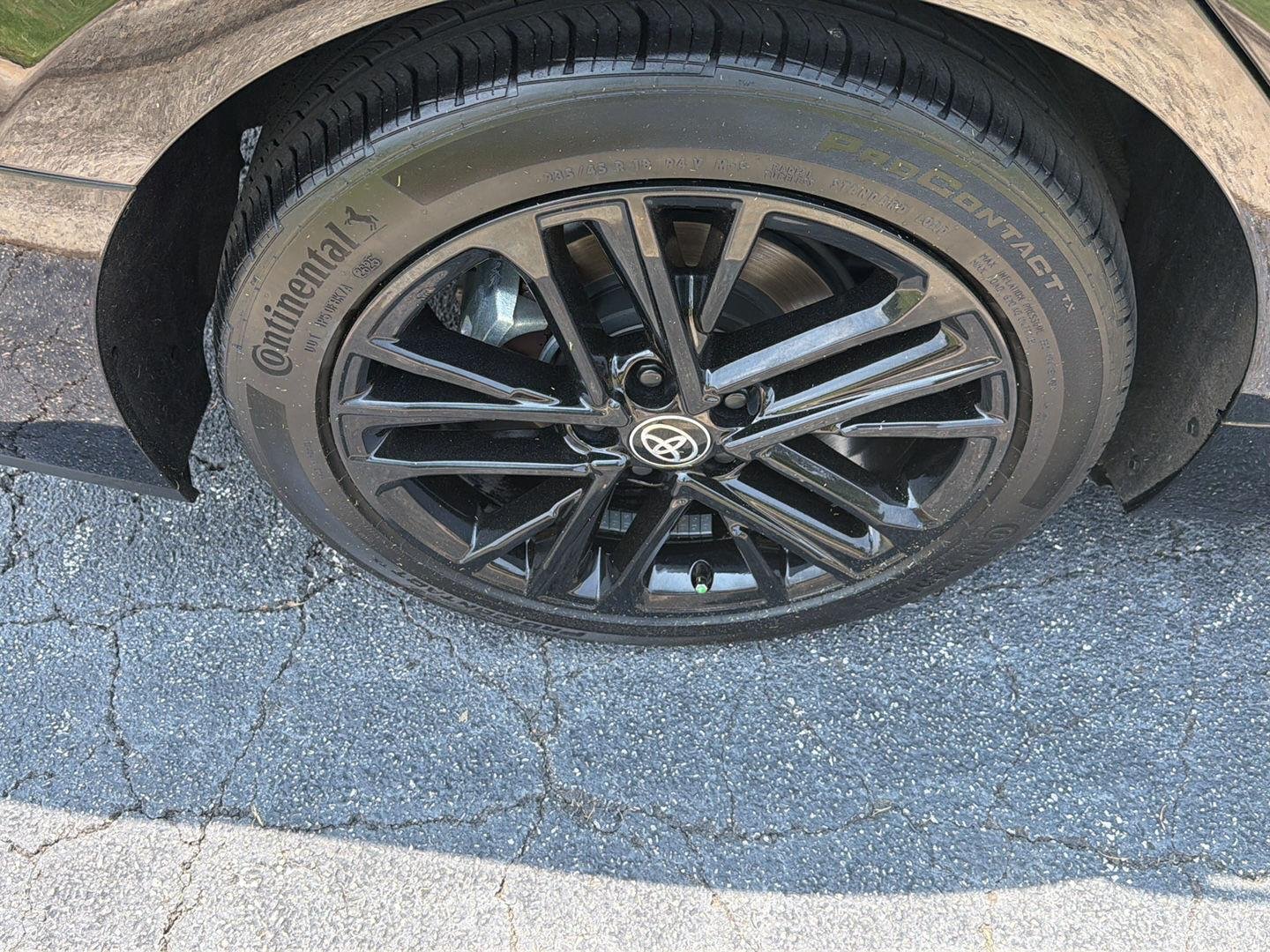 Used 2025 Midnight Black Metallic Toyota SE image 36