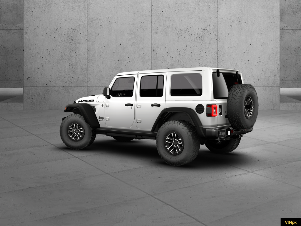 New 2026 Bright White Clear-Coat Exterior Paint Jeep  image 3