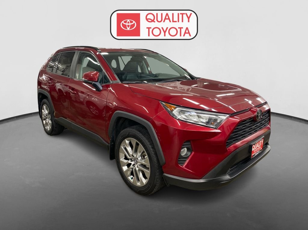 Used 2021 Toyota RAV4 XLE Premium with VIN 2T3A1RFVXMW160378 for sale in Fergus Falls, Minnesota