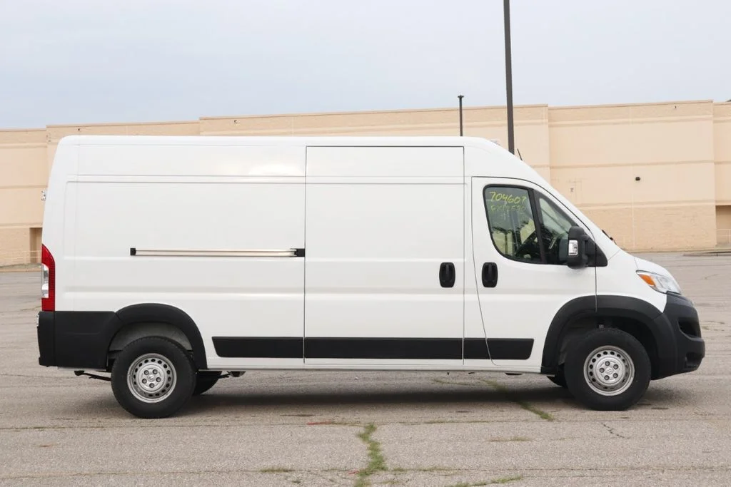 Used 2024 Bright White Clearcoat Ram High Roof image 10