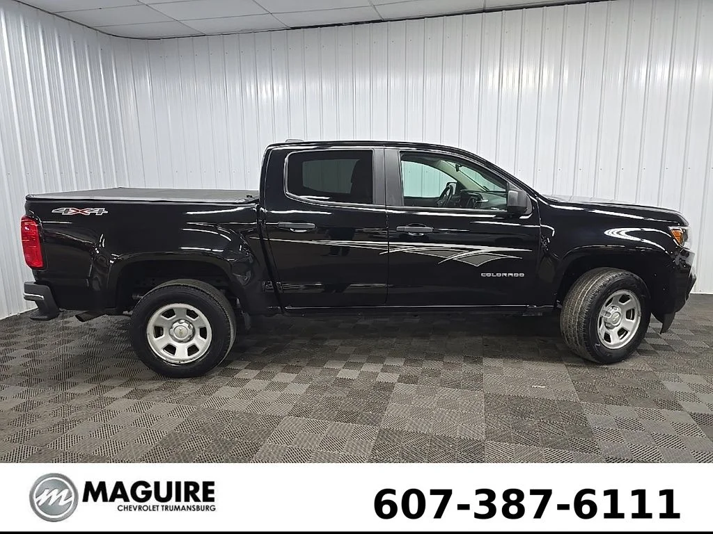 Used 2021 Black Chevrolet Work Truck image 2