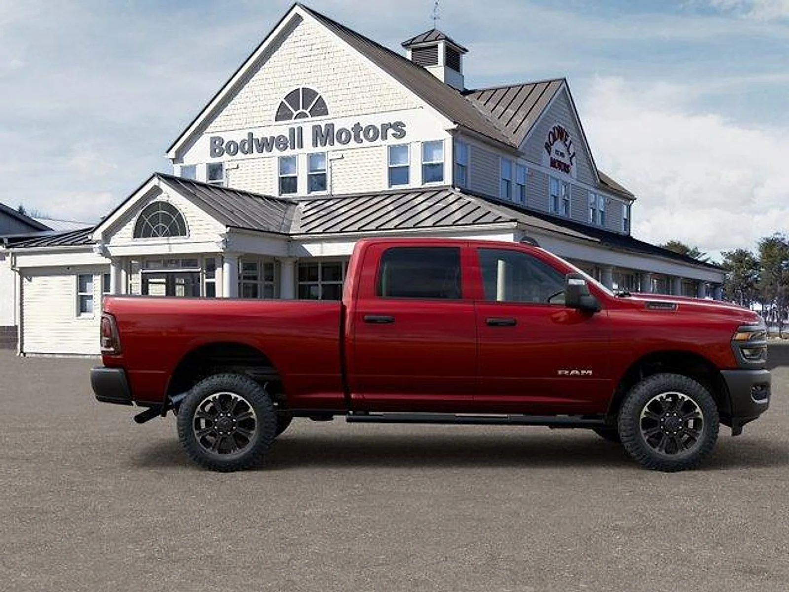 New 2026 Molten Red Pearlcoat RAM Warlock Crew Cab 4x4 6