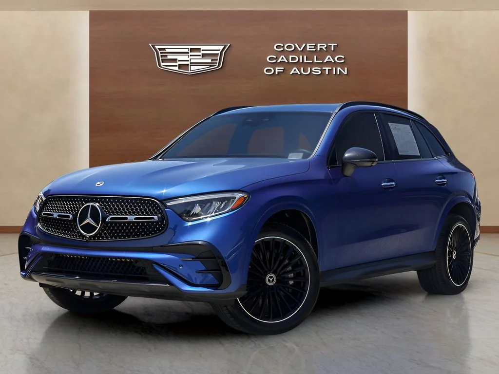 Used 2024 Blue Mercedes-Benz GLC 300 image 1