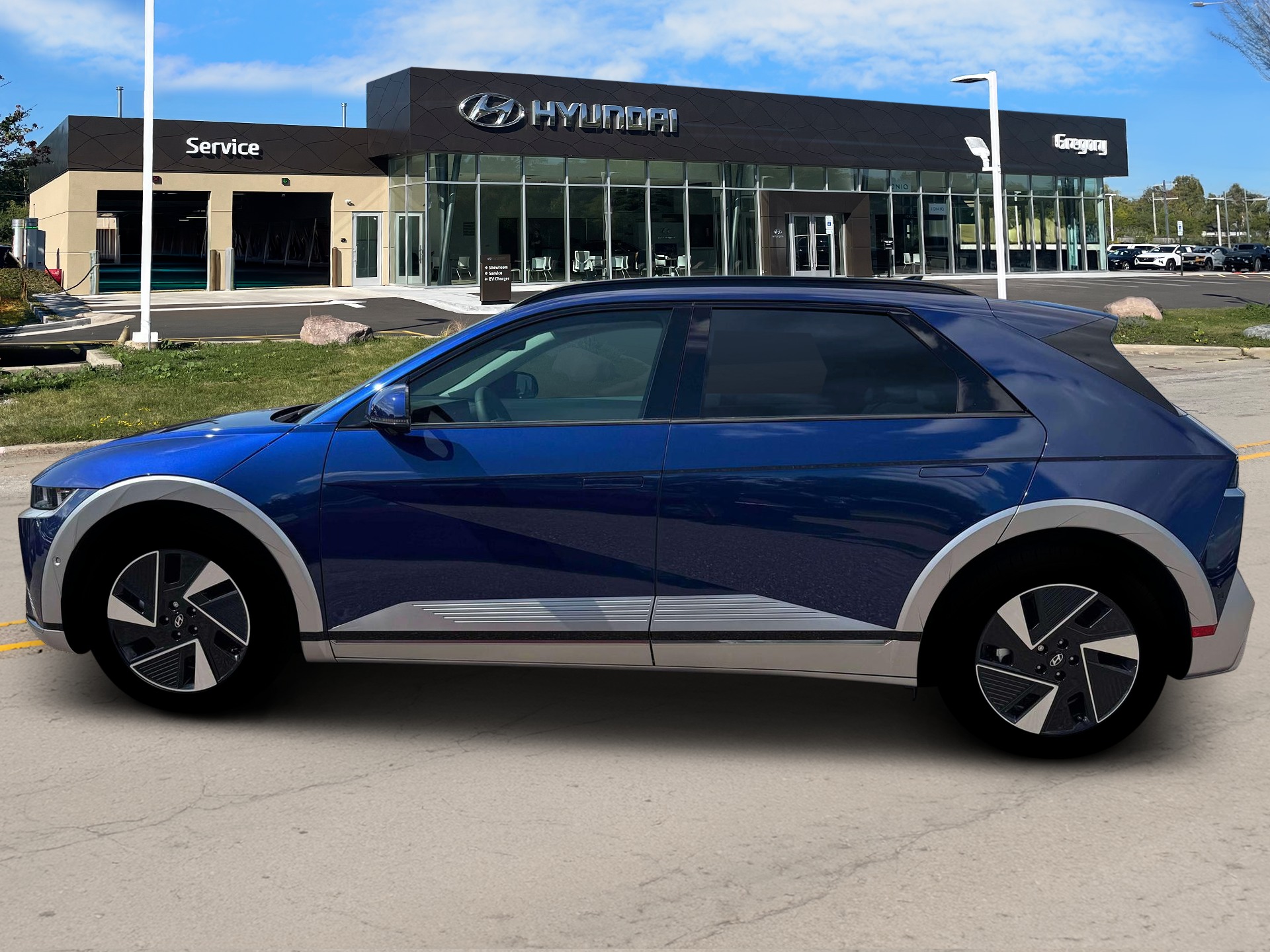 New 2026 Blue Hyundai Limited image 3