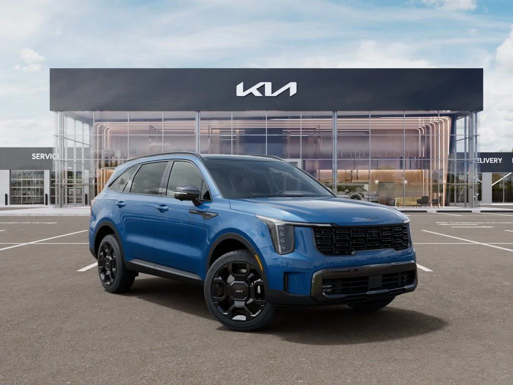 New 2026 Mineral Blue Kia X-Line SX Prestige AWD image 8