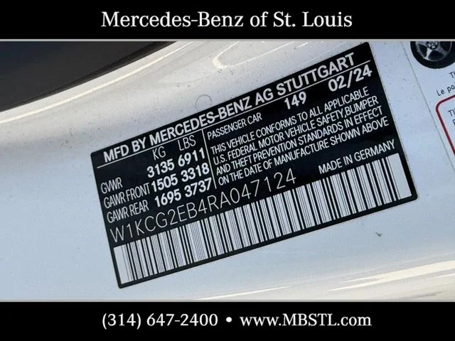 Certified Used 2024 White Mercedes-Benz 450 image 24