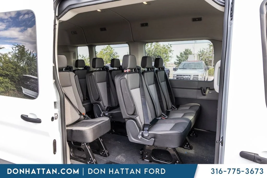 New 2026 Oxford White Ford Passenger Van XLT image 21