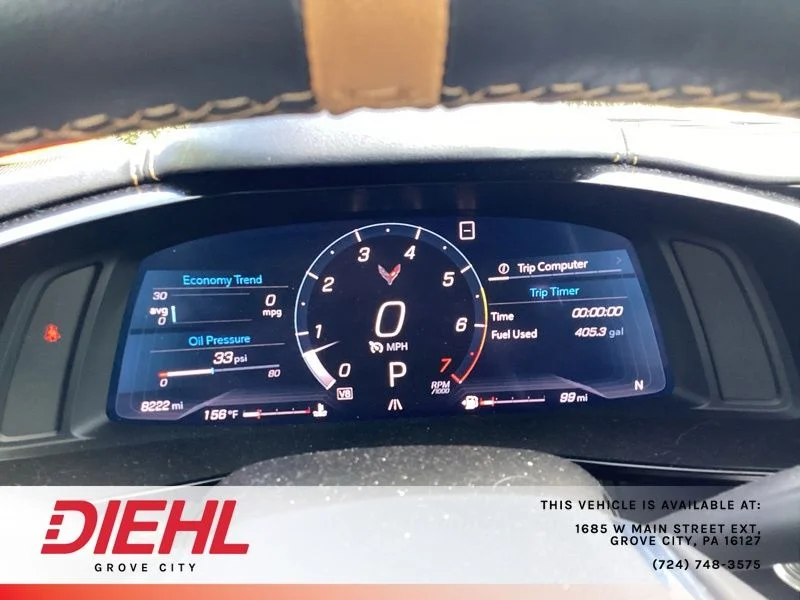 Used 2020 Orange Chevrolet Stingray image 17