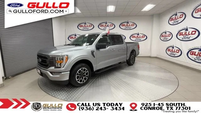 Used 2023 Silver Metallic Ford XLT image 4