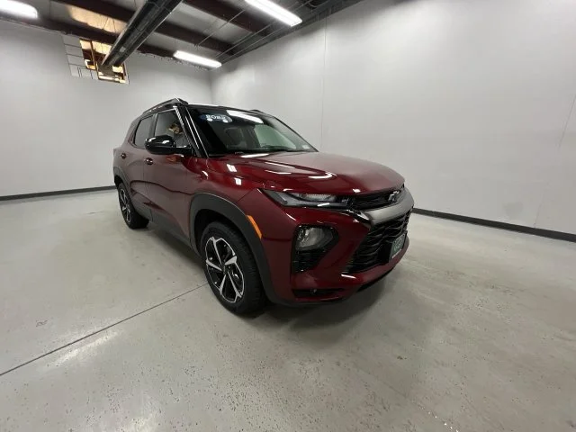 Certified Used 2022 CRIMSON METALLIC Chevrolet RS image 2