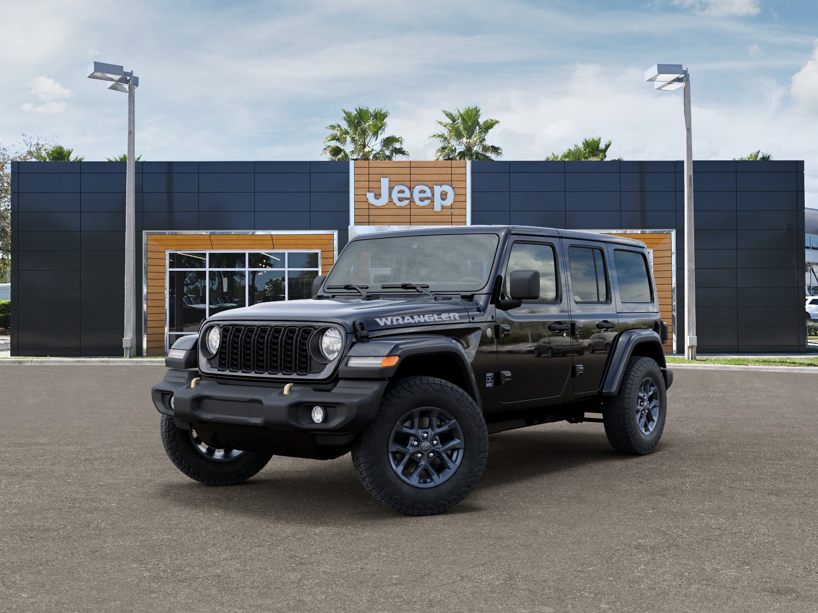 New 2026 Black Clearcoat Jeep 85th Anniversary image 1
