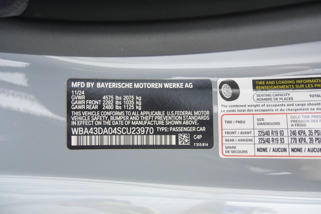 Used 2025 Brooklyn Grey Metallic BMW 430i image 28