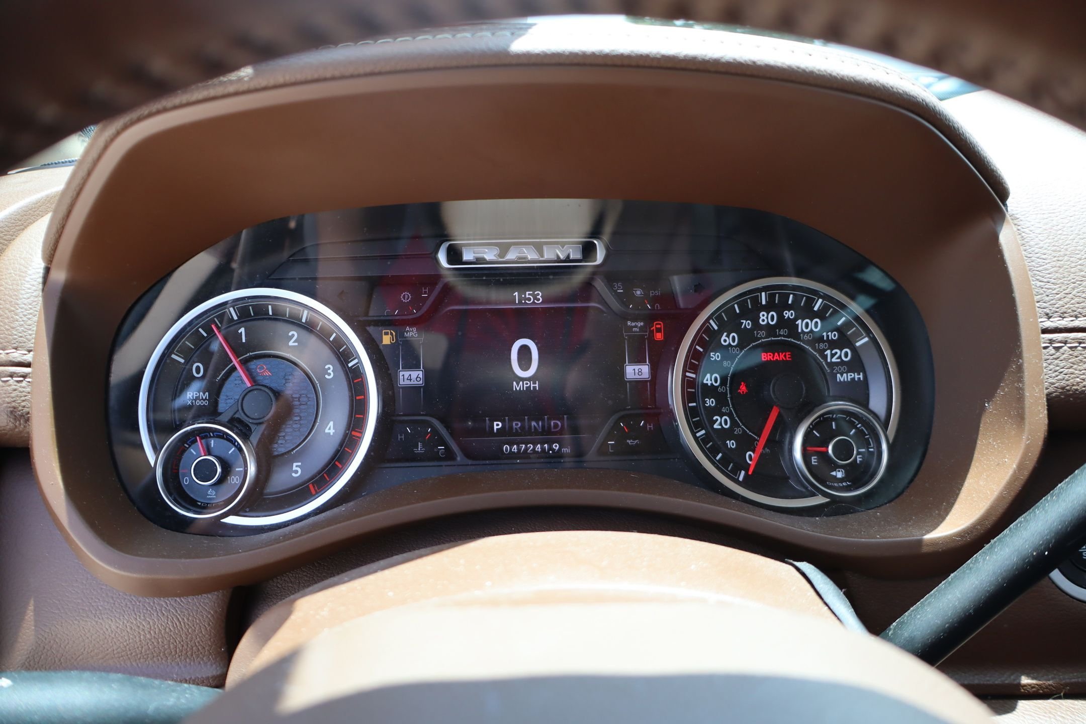 Used 2020 Olive Green Ram Laramie image 17