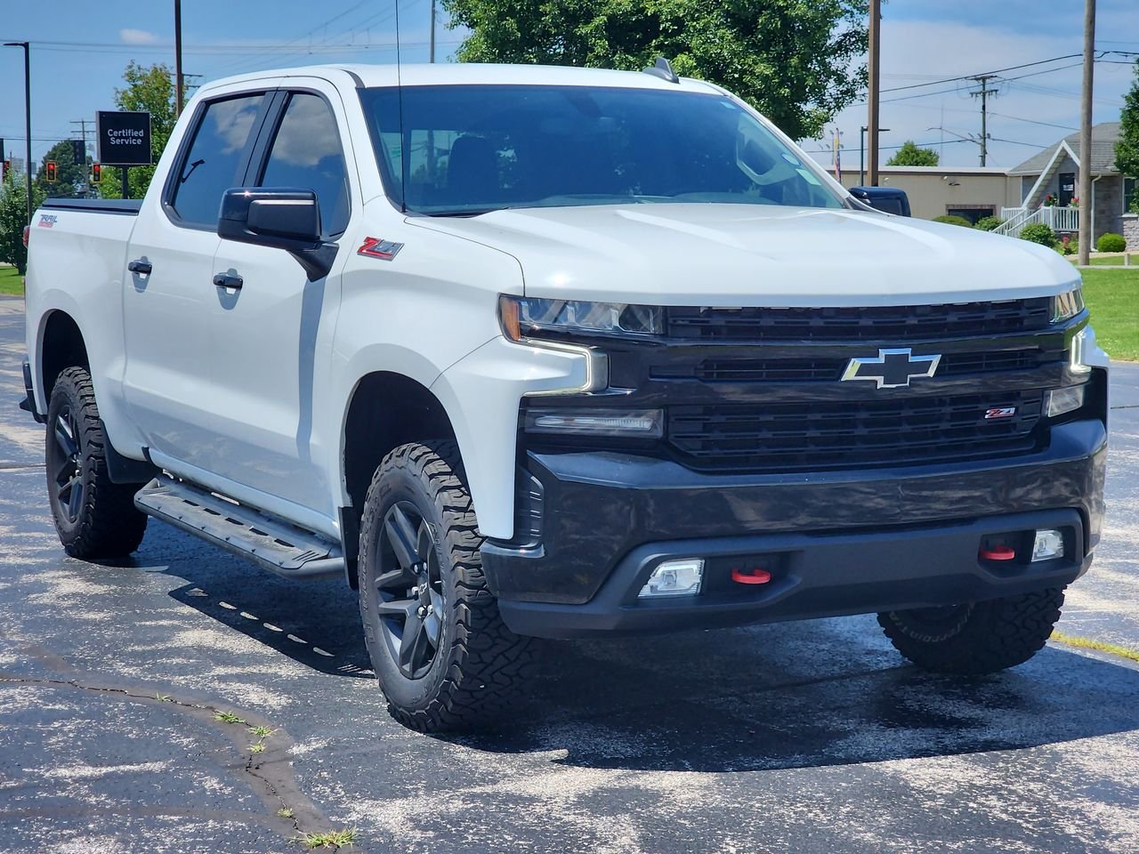 Used 2021 White Chevrolet LT Trail Boss image 1