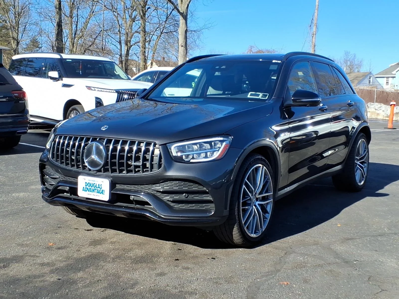 Used 2021 Gray Mercedes-Benz GLC 43 AMG® image 1