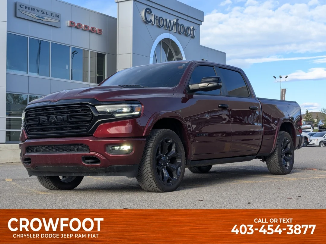 Certified Used 2024 Red RAM Limited - - 4x4 - Level I - Dual Pane Sunroof - Night Edition & More! image 1