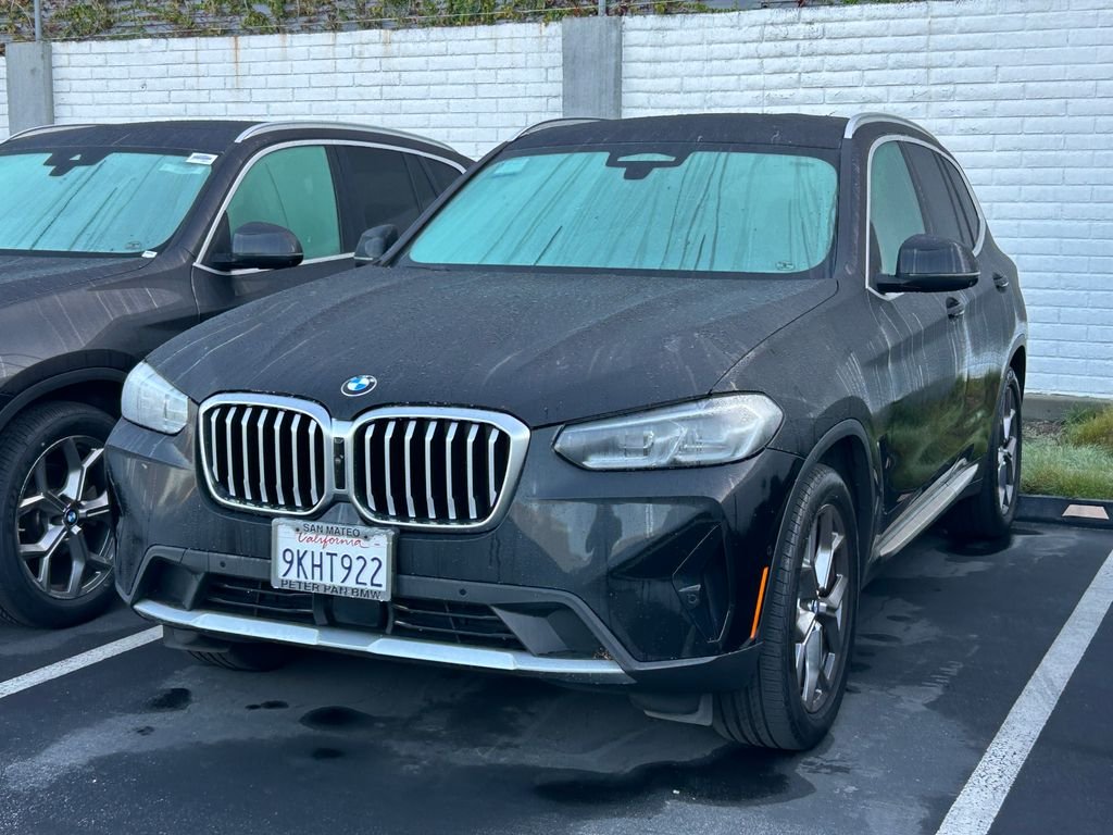 Certified Used 2024 Black Sapphire Metallic BMW xDrive30i image 2