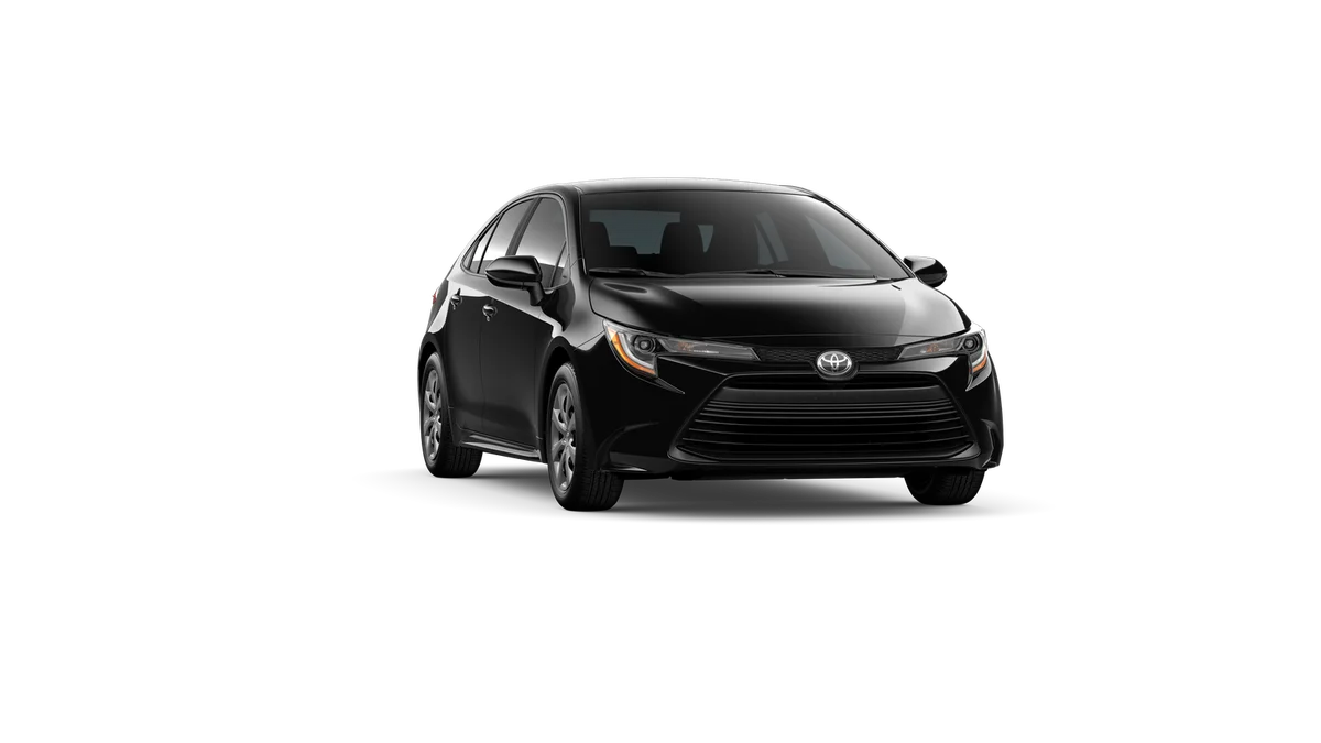 New 2026 Midnight Black Metallic Toyota LE image 16