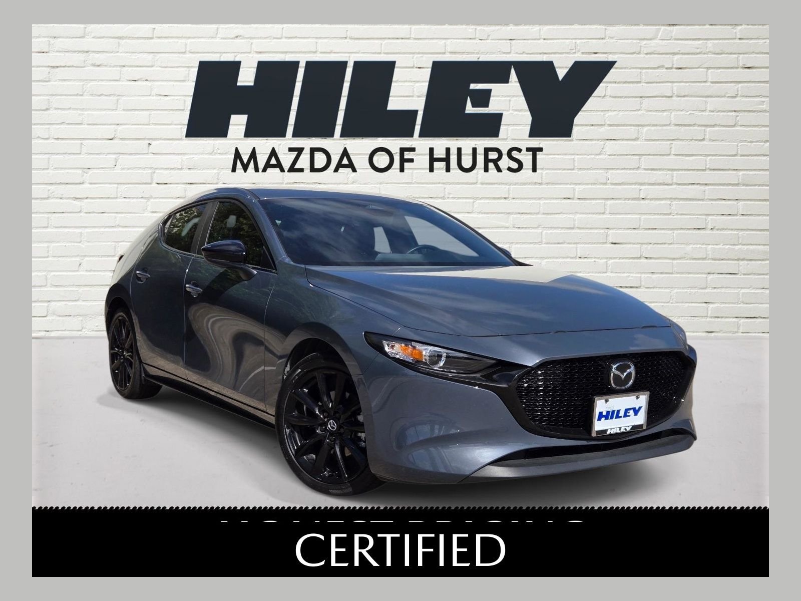 Gray Metallic 2025 Mazda MAZDA3 Hatchback All-Wheel Drive