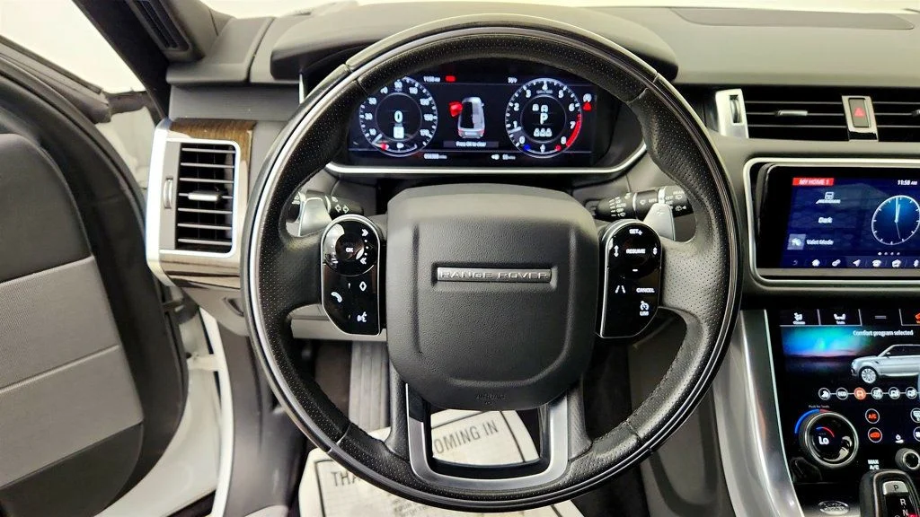 Used 2019 Fuji White Land Rover V8 Supercharged Dynamic w/ Drive Pro Pack & Meridian Audio image 14