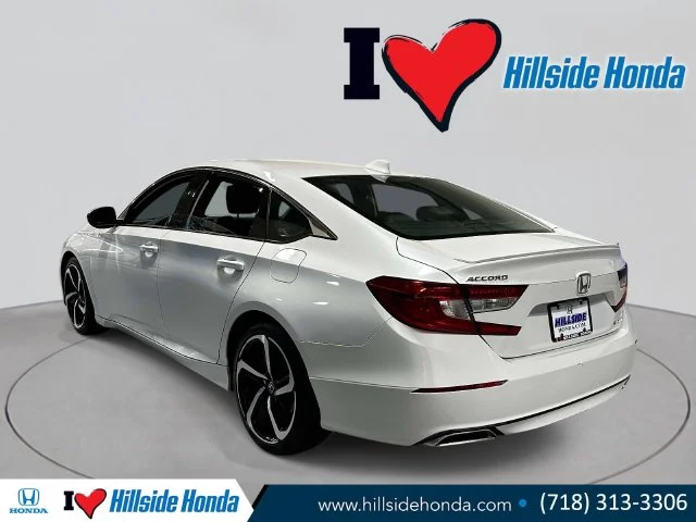 Certified Used 2019 Platinum White Pearl Honda Sport image 2