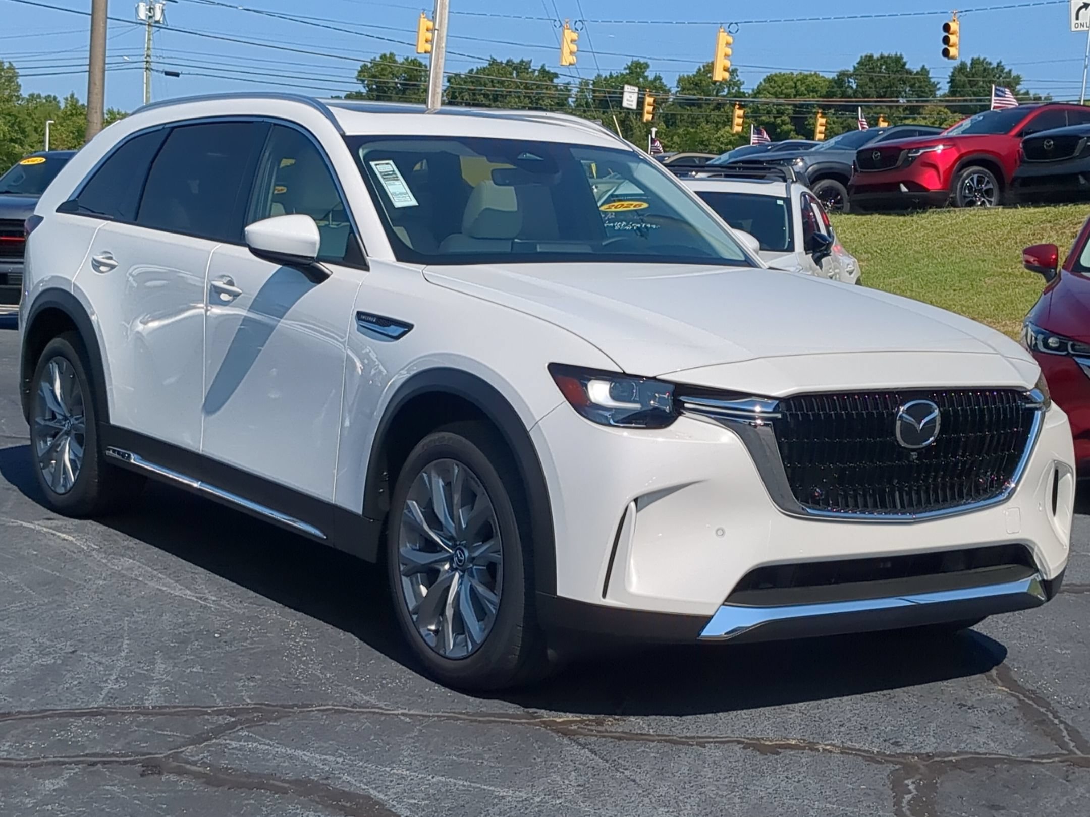 New 2026 Rhodium White Premium Mazda 3.3 Turbo Premium Plus AWD image 7