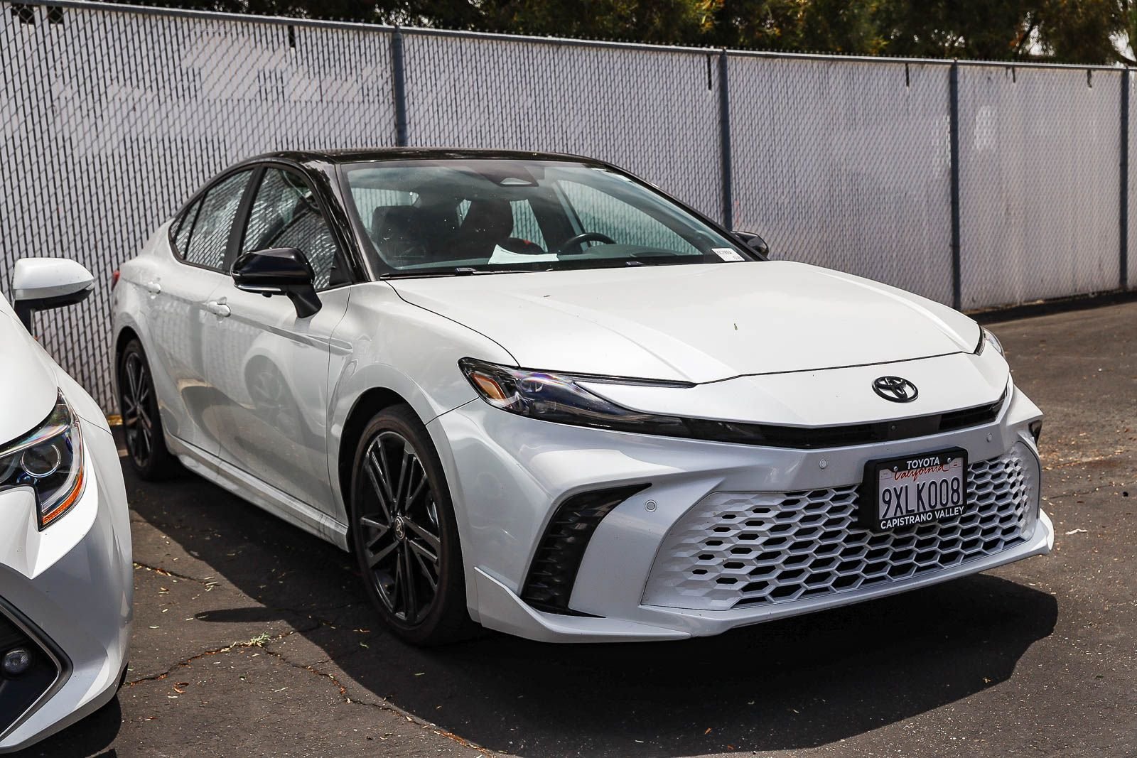 Used 2025 Midnight Black Metallic Toyota XSE image 3