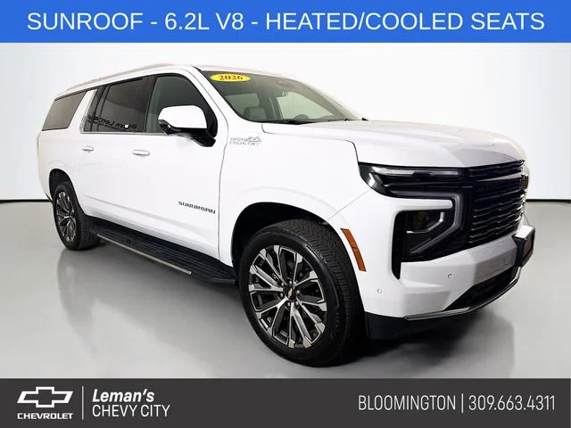 2026 Chevrolet Suburban High Country for sale at Leman's Chevy City
