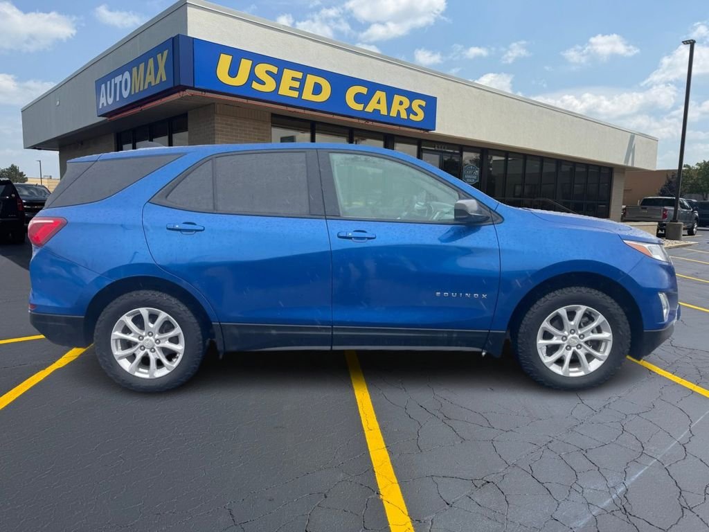 Used 2019 Chevrolet Equinox LS with VIN 3GNAXSEV7KS554459 for sale in Traverse City, MI