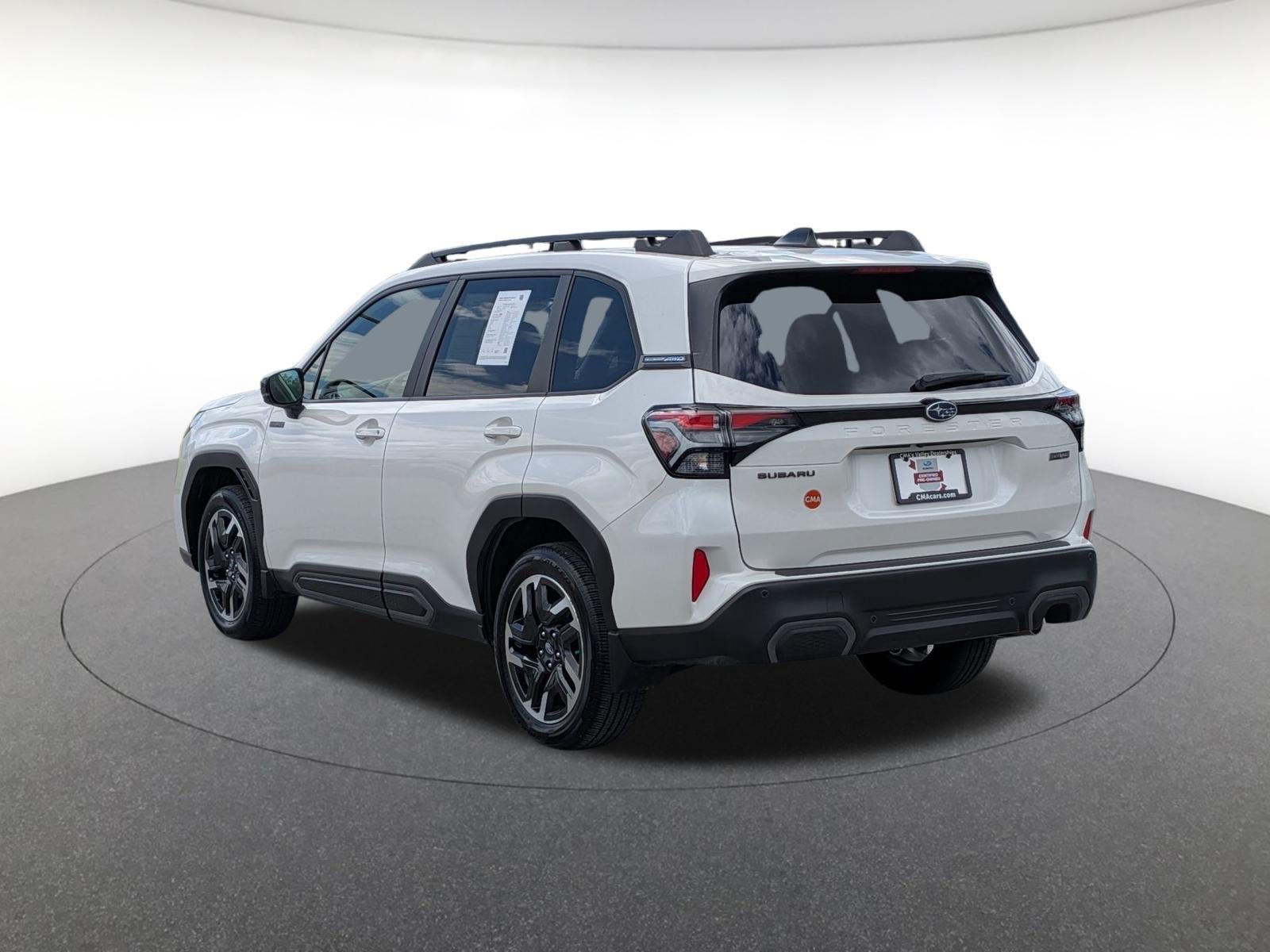 Used 2025 Crystal White Pearl Subaru Limited Hybrid image 5