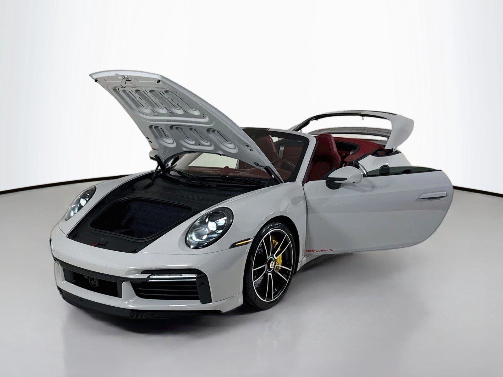 Used 2023 Agate Grey Metallic Porsche Turbo S Cab | Axle Lifter | Sport Exhaust | Adaptive Cruise image 42