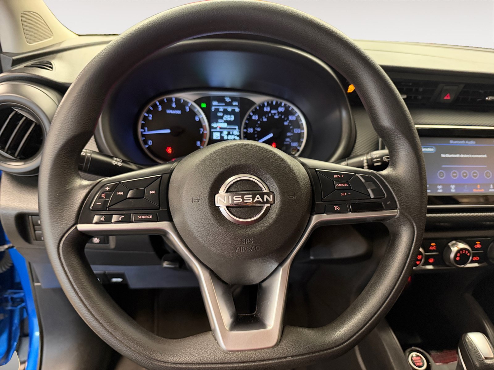 Used 2022 Electric Blue Metallic Nissan S image 14