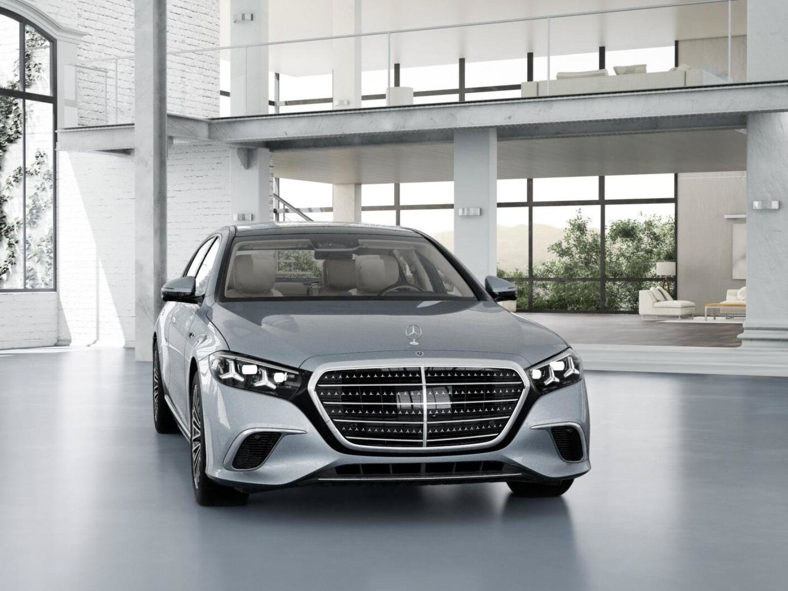 New 2027 Cirrus Silver Metallic Mercedes-Benz S 580 4MATIC® Sedan image 8