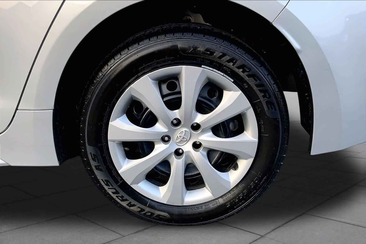 Used 2024 Classic Silver Metallic Toyota LE image 11