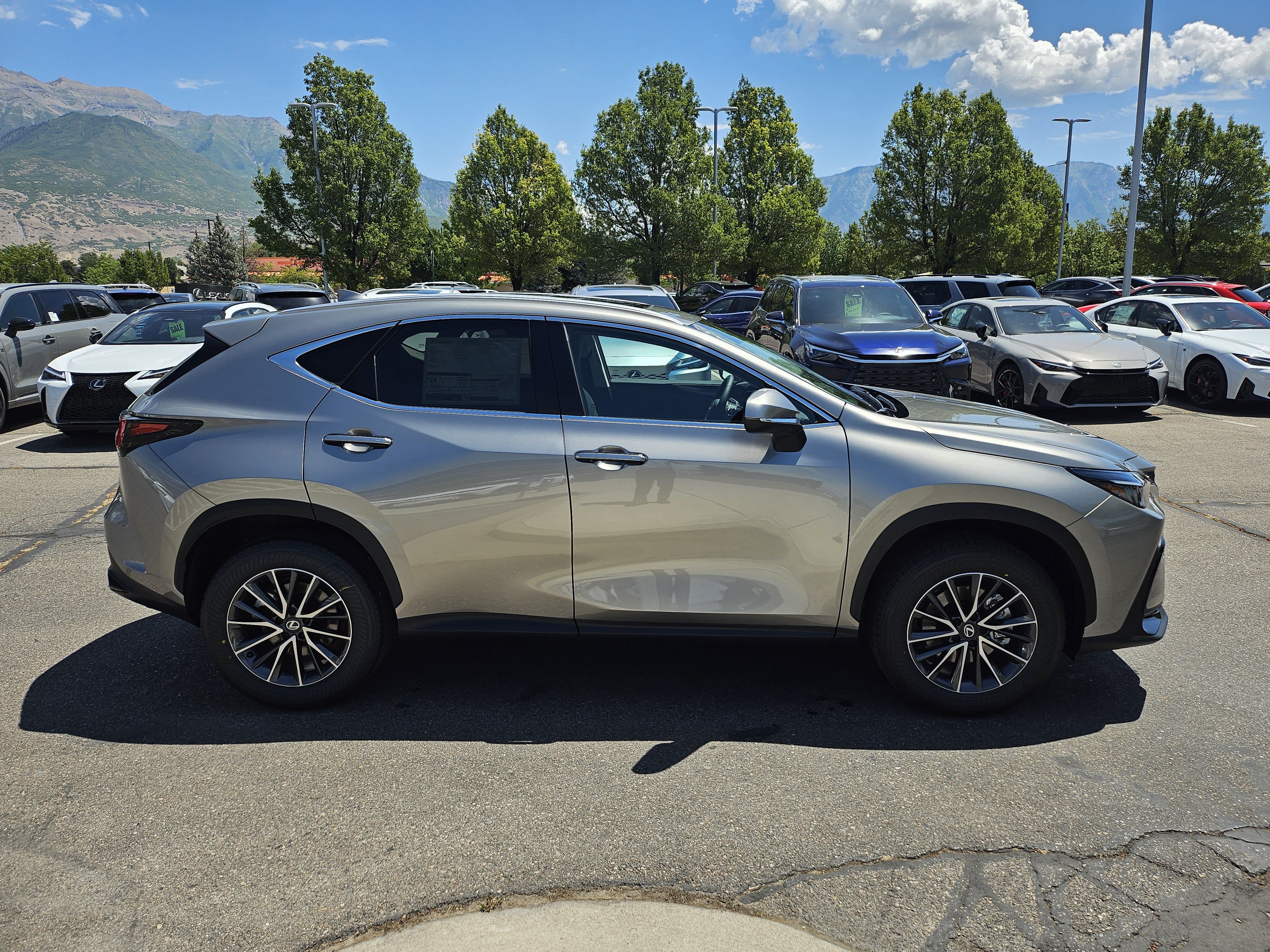 New 2026 Atomic Silver Lexus AWD image 4