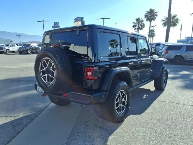 Used 2025 Black Jeep 4-Door Rubicon 4x4 image 5
