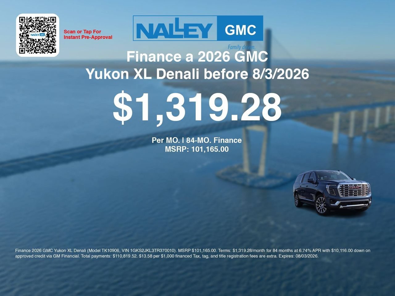 2026 GMC Yukon XL Denali - Photo 7