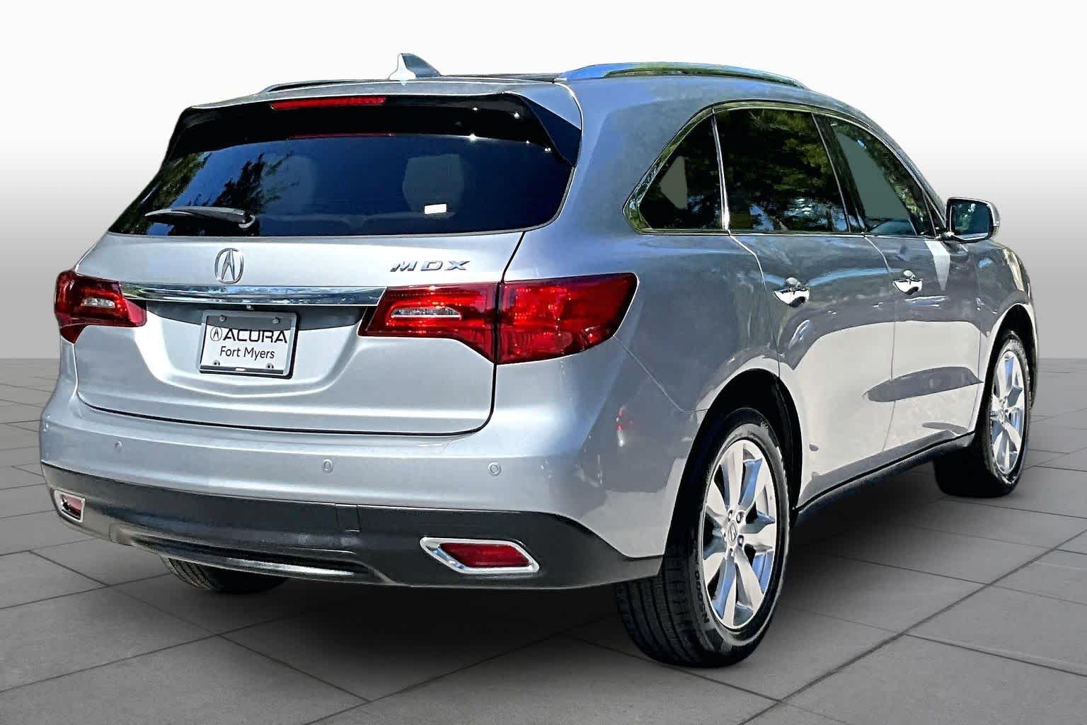 Used 2016 Lunar Silver Metallic Acura w/Advance image 13