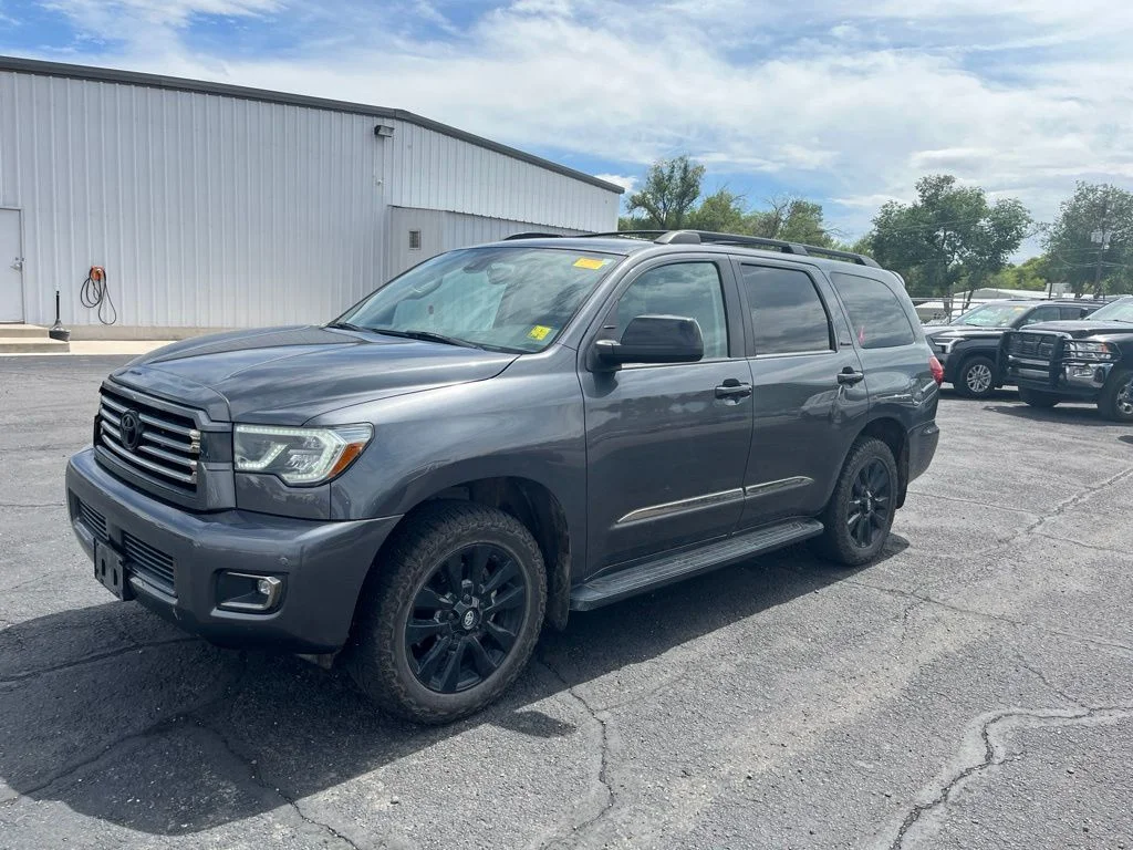 Used 2021 Magnetic Gray Metallic Toyota Nightshade image 1