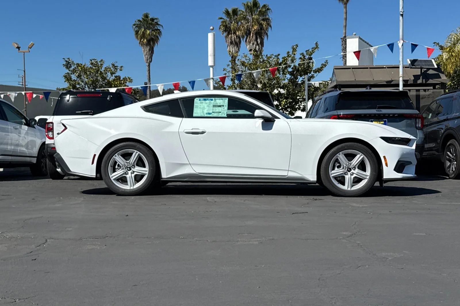 New 2026 Oxford White Ford EcoBoost® Fastback image 2