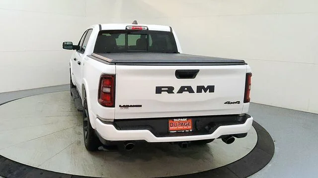 New 2026 Bright White Clear-Coat Exterior Paint RAM Laramie image 8