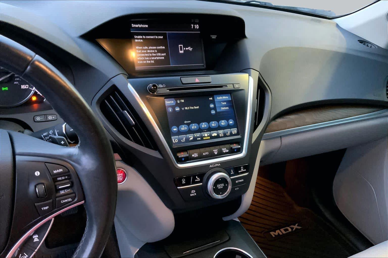 Used 2020 Lunar Silver Metallic Acura w/Technology Pkg image 6