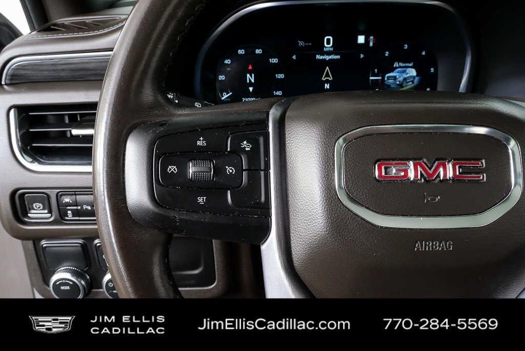 Used 2023 White Frost Tricoat GMC SLT image 10