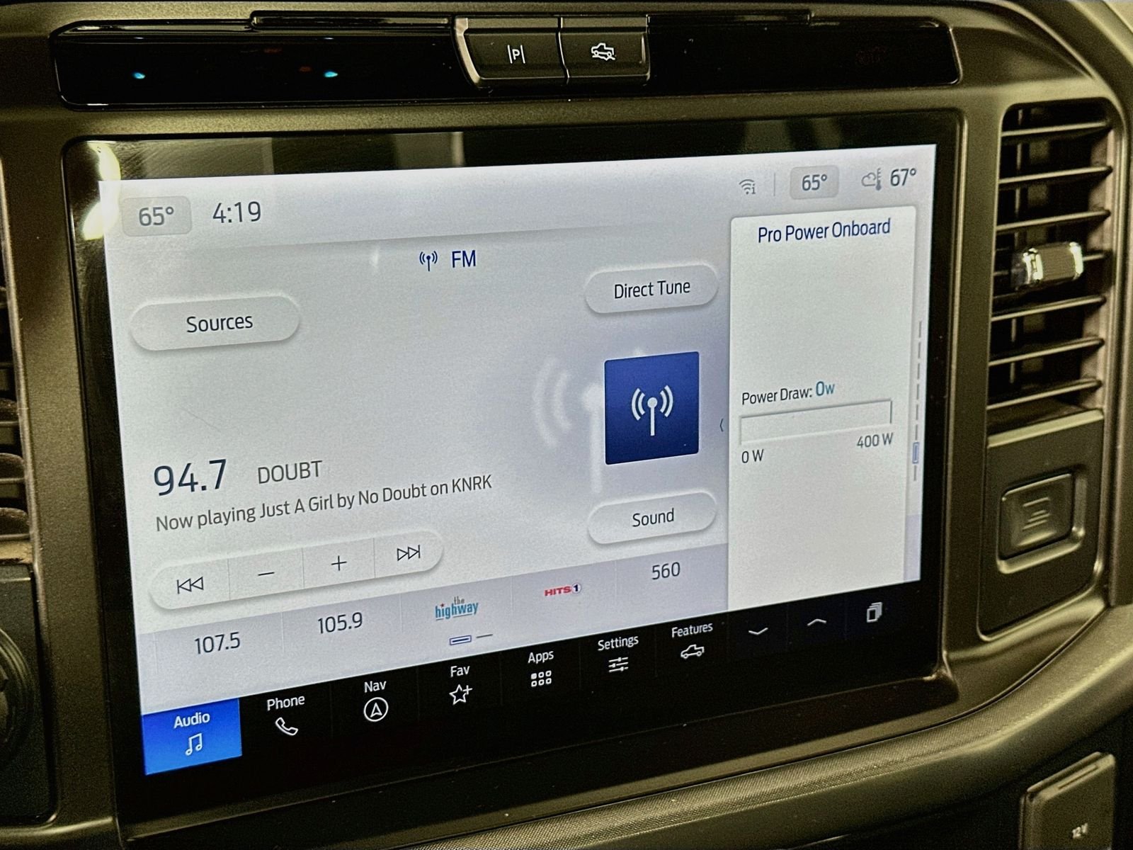 Used 2025 White Ford Tremor image 15