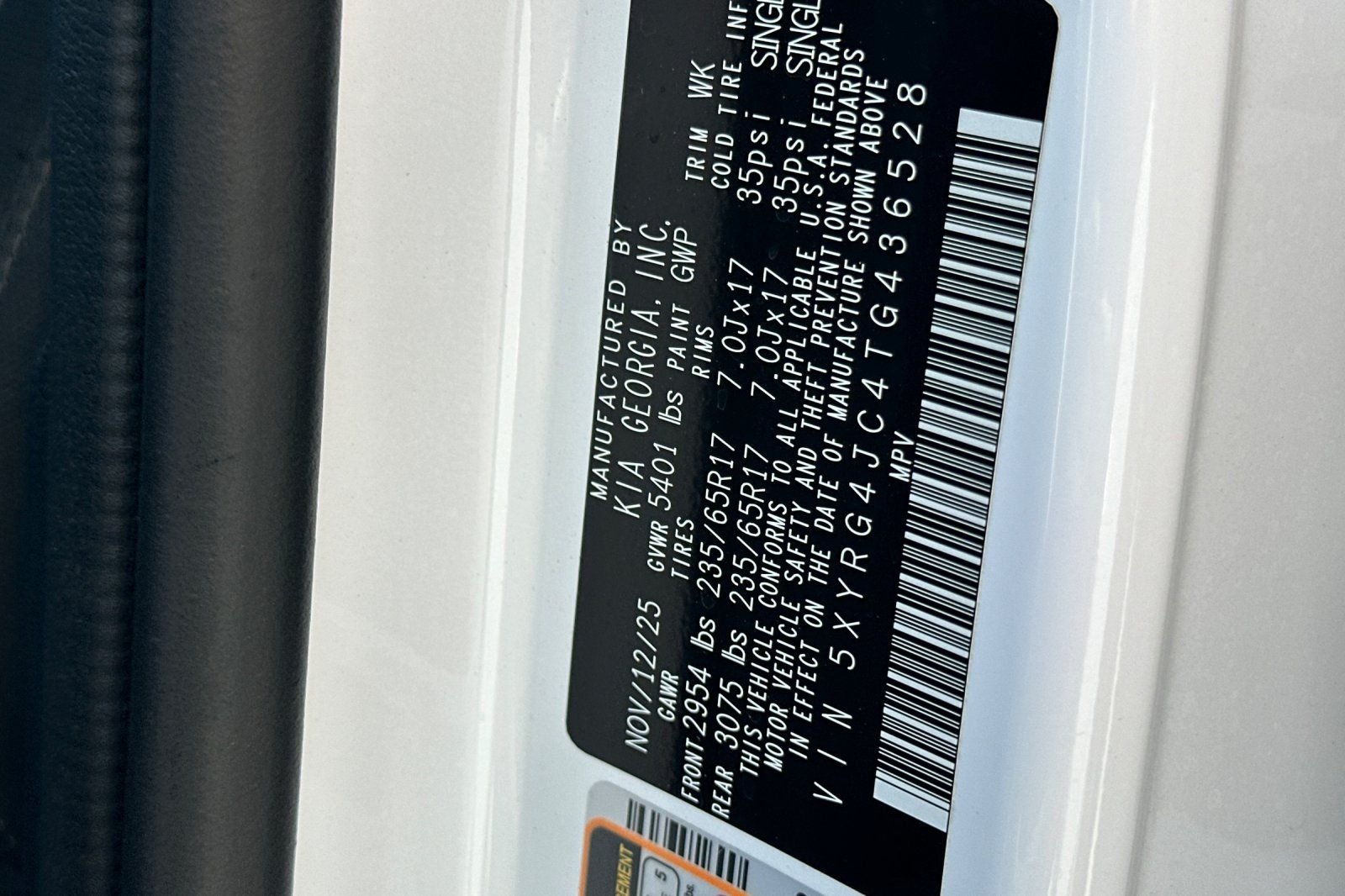 Used 2026 White Kia LX image 34