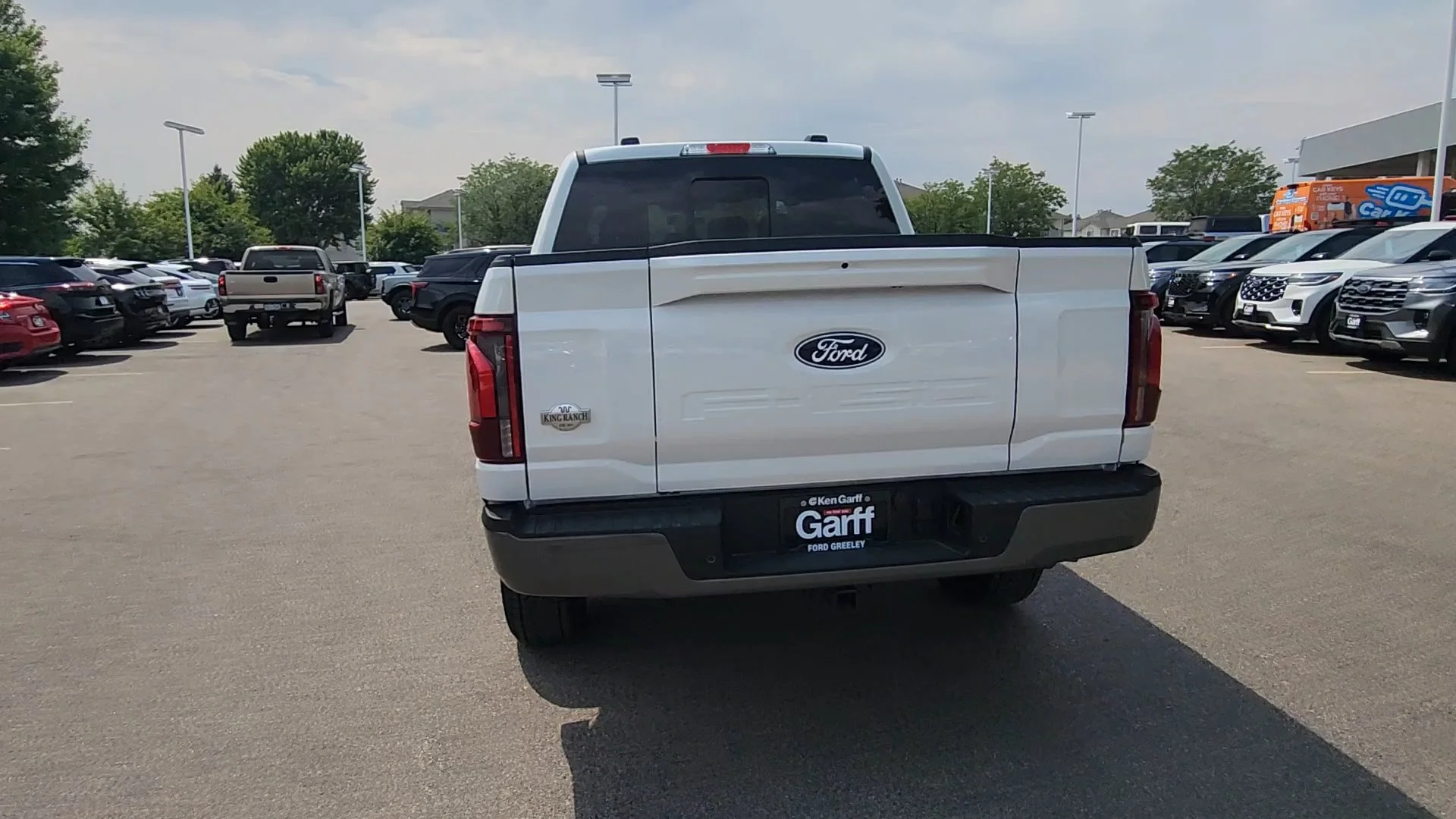 New 2026 Star White Metallic Tri-Coat Ford King Ranch image 5