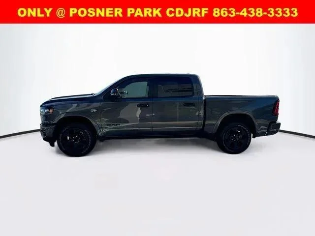 New 2026 Granite Crystal Metallic Clear-Coat Exterior Paint RAM BIG HORN image 8