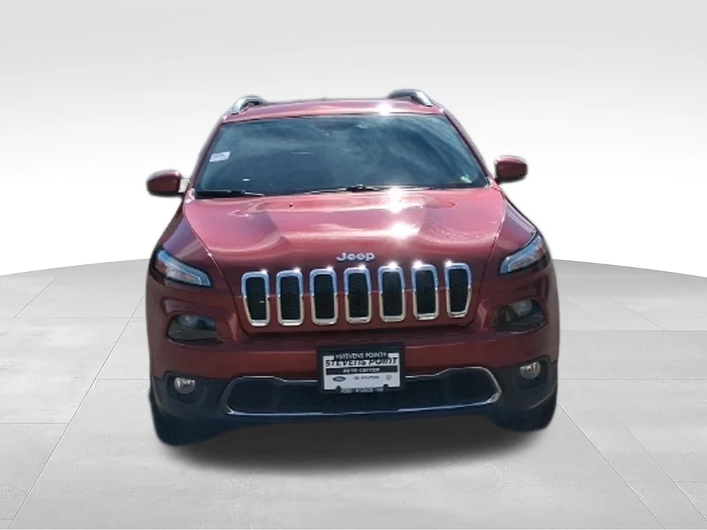 Used 2015 Deep Cherry Red Crystal Pearlcoat Jeep Limited image 10