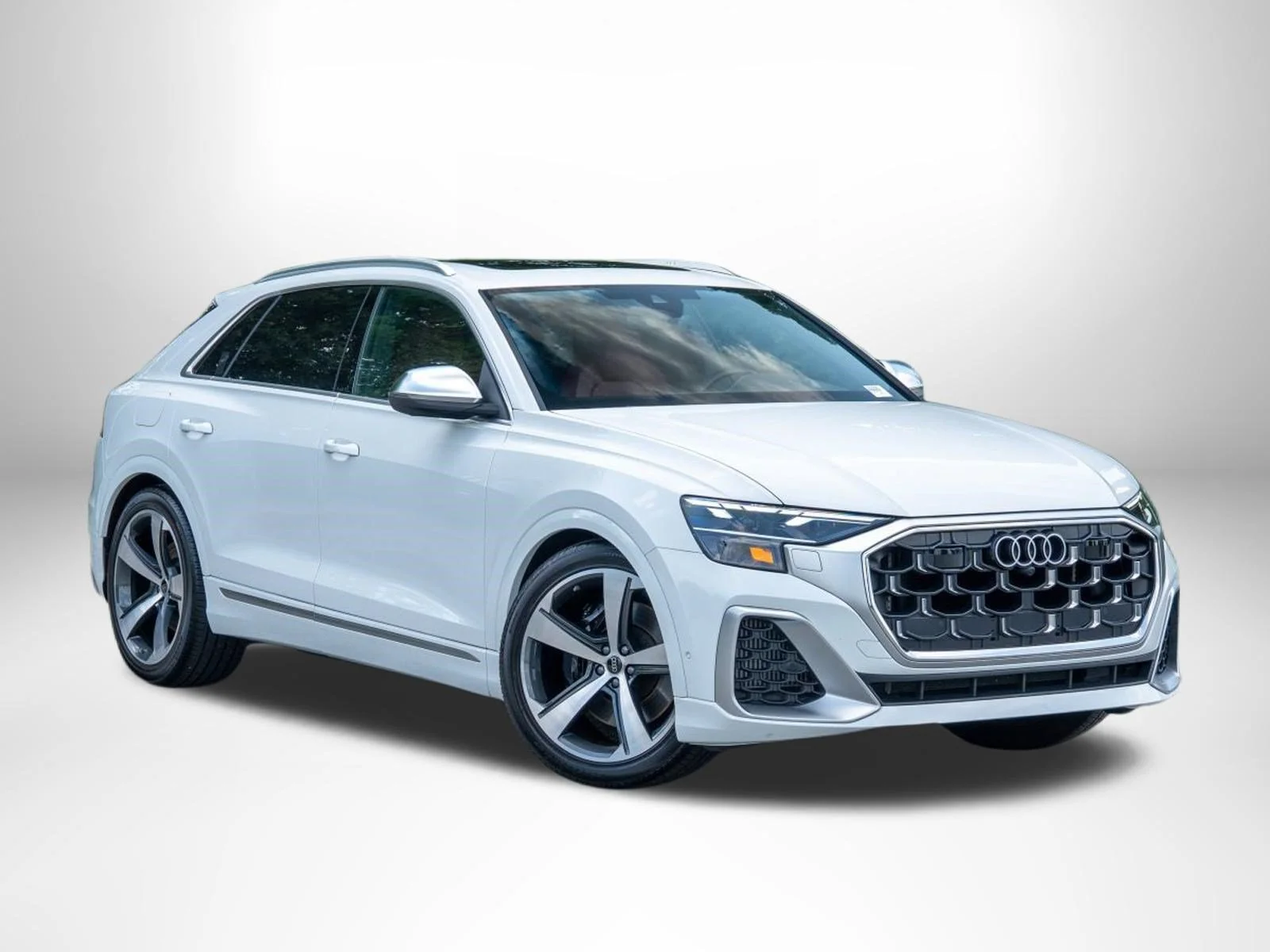 Used 2024 Carrara White Audi Premium Plus image 1