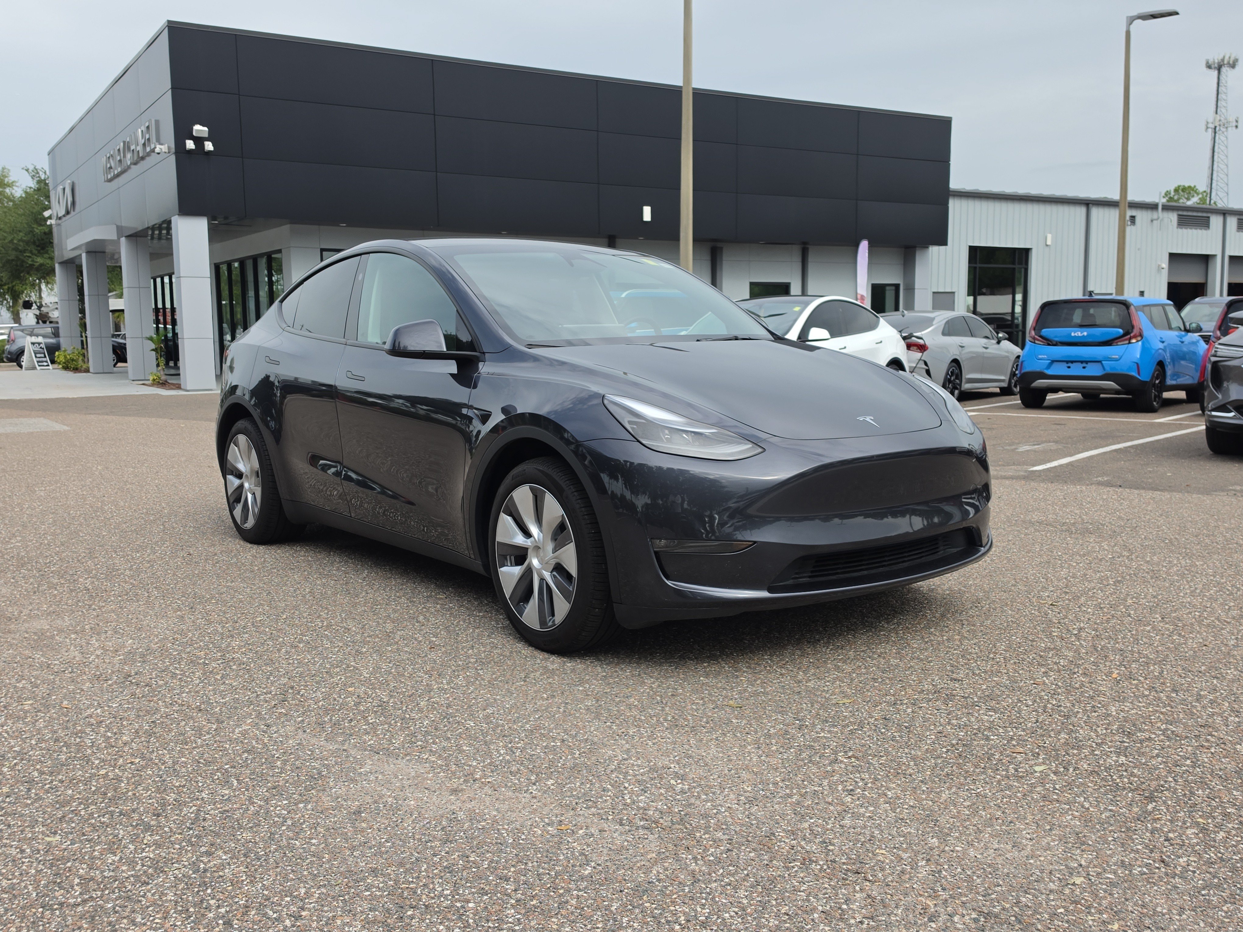 Used 2024 Tesla Model Y Long Range with VIN 7SAYGDEE9RA253441 for sale in Zephyrhills, FL